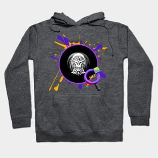 Purple Orange NFT Search Hoodie